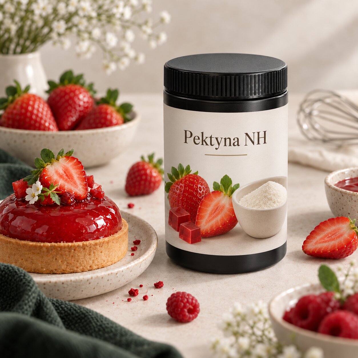 Pektyna NH - czym jest, jak działa i jak jej używać w cukiernictwie?