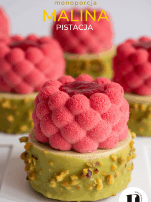 Monoporcja Malina Pistacja
